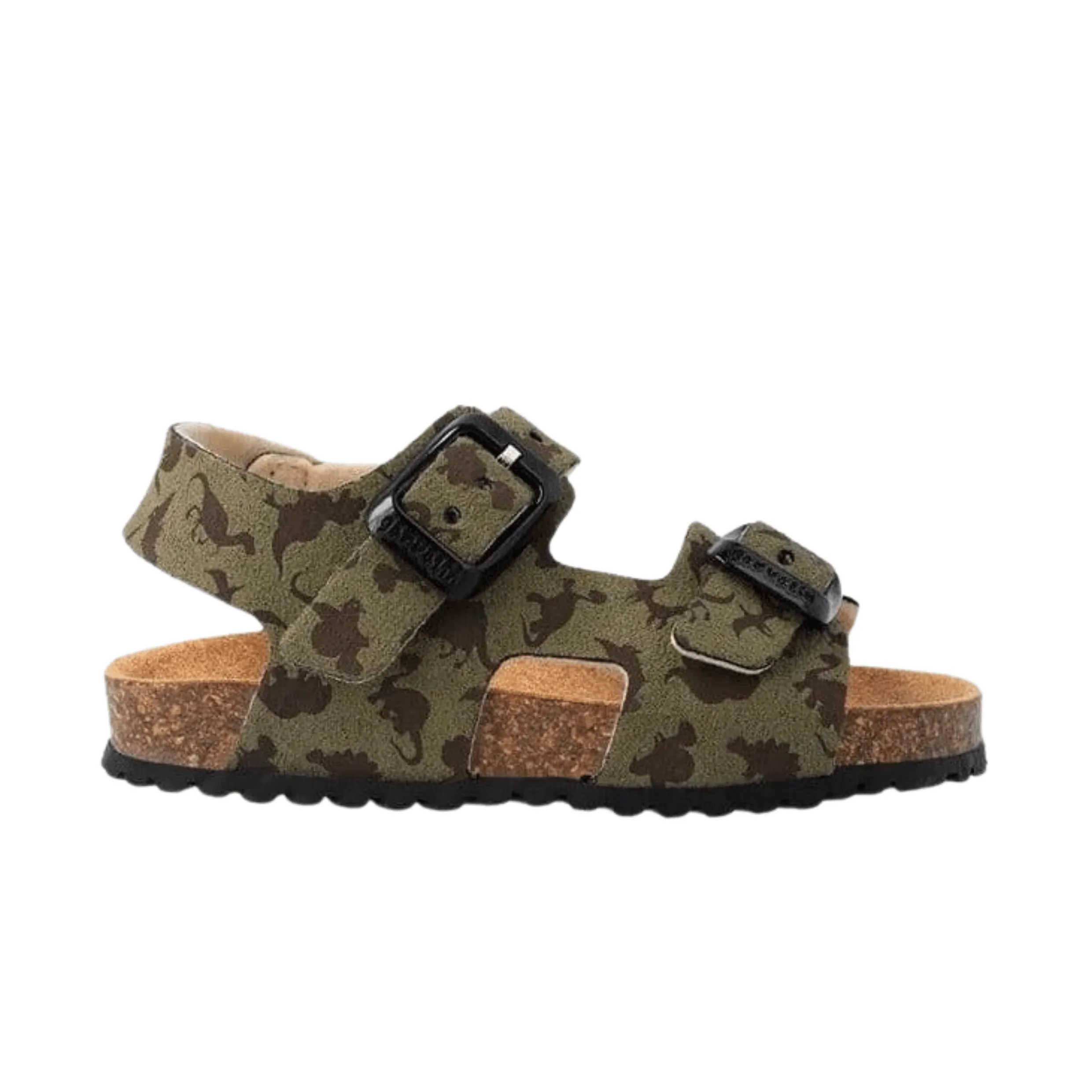 Garvalin Bio Sandals 232666 A - Kaki Dinosaur